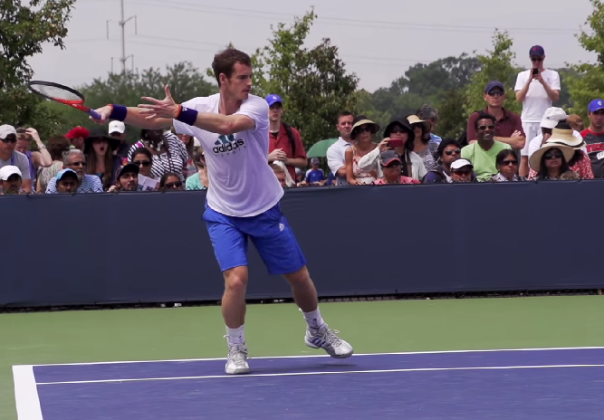 Andy Murray Forehand