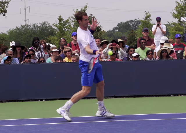 Andy Murray Forehand