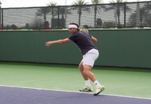 David Ferrer Forehand
