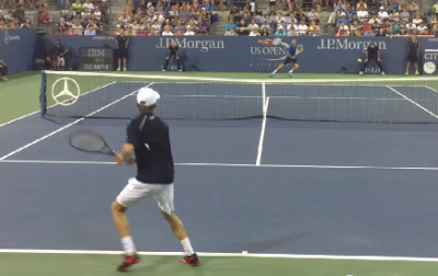 David Goffin Forehand