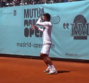 Feliciano Lopez Forehand