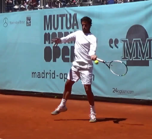 Feliciano Lopez Forehand