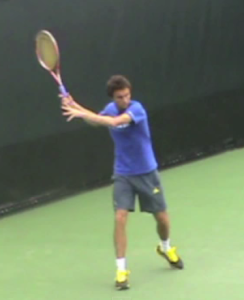 Gilles Simon Forehand