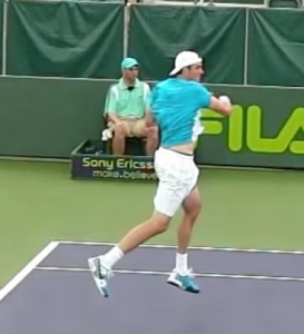 John Isner Forehand