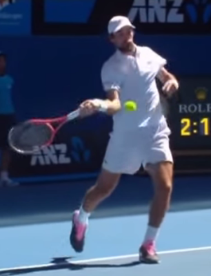  Jeremy CHARDY Forehand