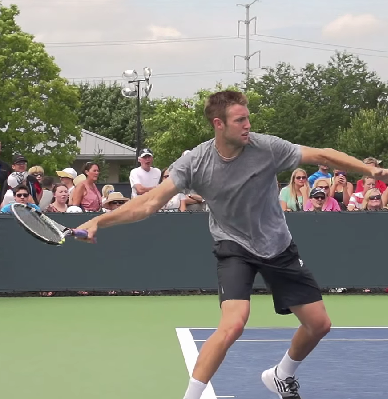 Jack Sock Forehand