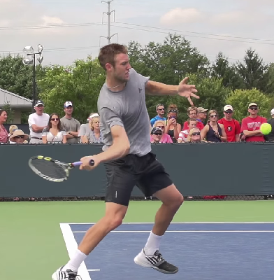 Jack Sock Forehand