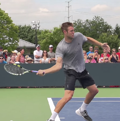 Jack Sock Forehand