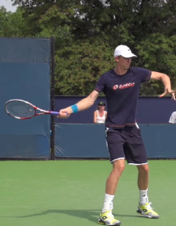 Kevin Anderson Forehand