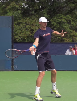 Kevin Anderson Forehand
