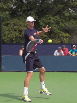 Kevin Anderson Forehand
