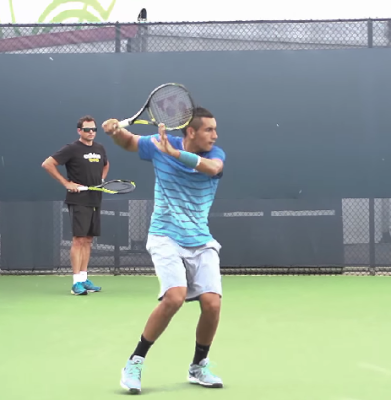 Nick Kyrgios Forehand