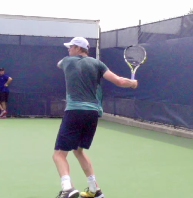 Sam Querry Forehand