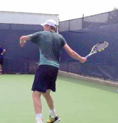 Sam Querry Forehand