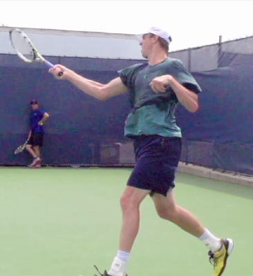 Sam Querry Forehand