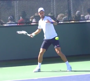 Novak Djokovic Forehand