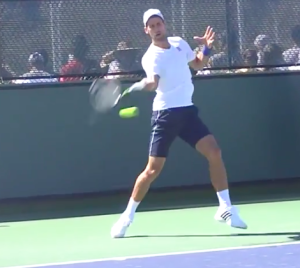 Novak Djokovic Forehand