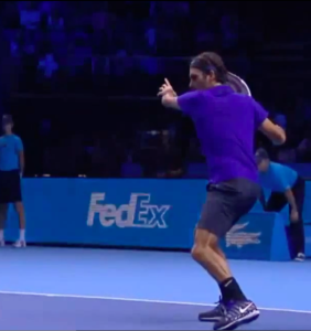 Roger Federer Forehand