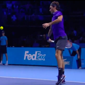 Roger Federer Forehand