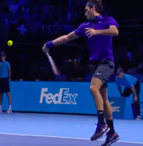 Roger Federer Forehand