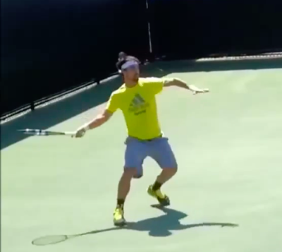 Fabio Fognini Forehand