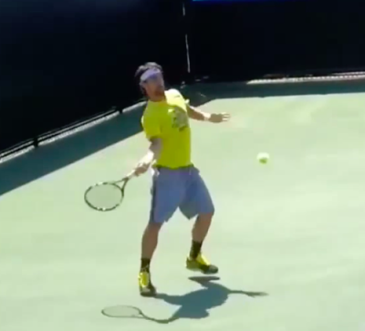 Fabio Fognini Forehand