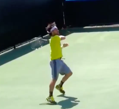 Fabio Fognini Forehand