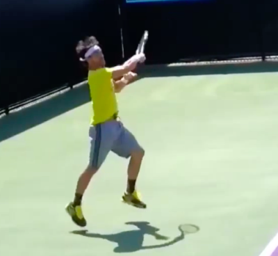 Fabio Fognini Forehand